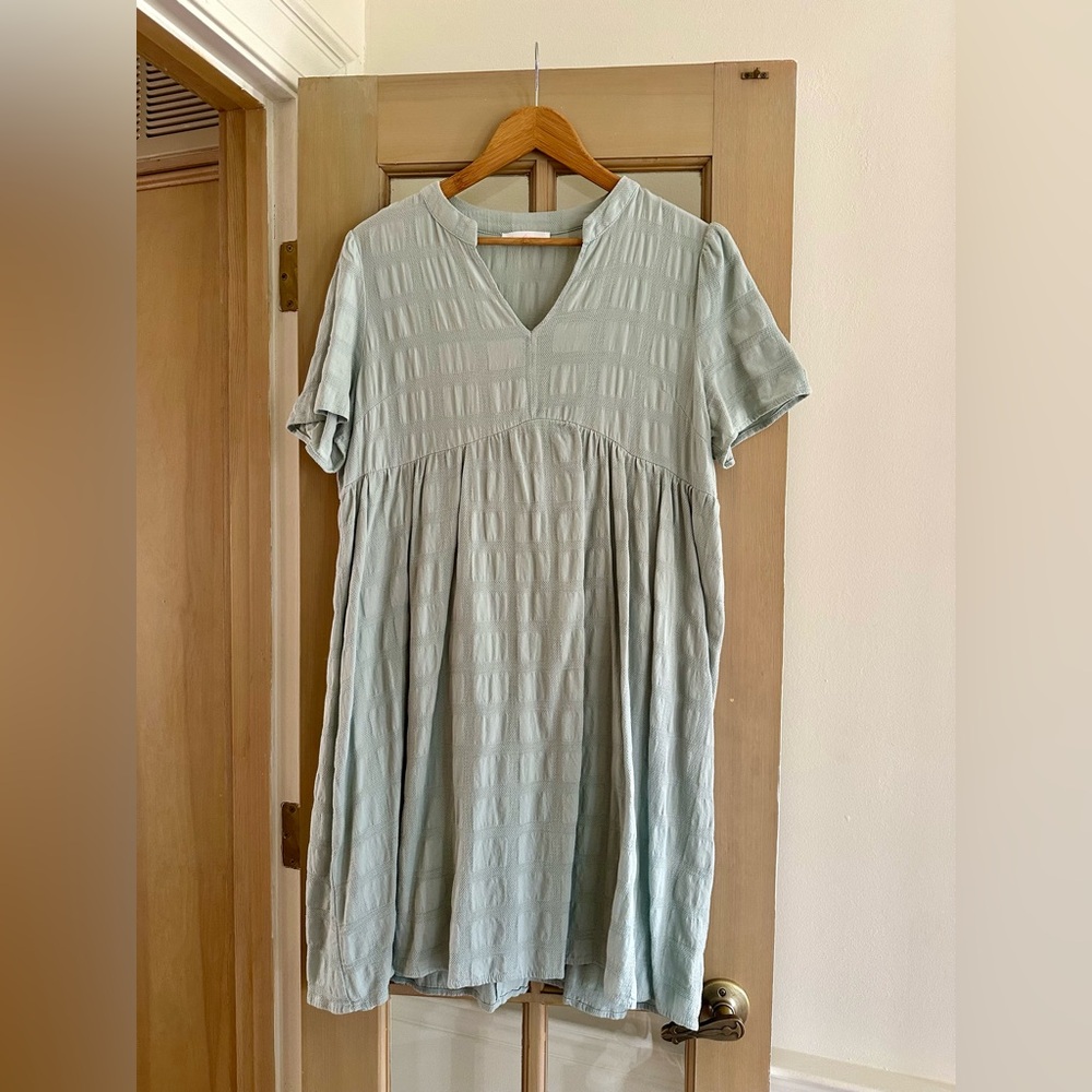 Pink Blush: Ces Femme Light Green Dress